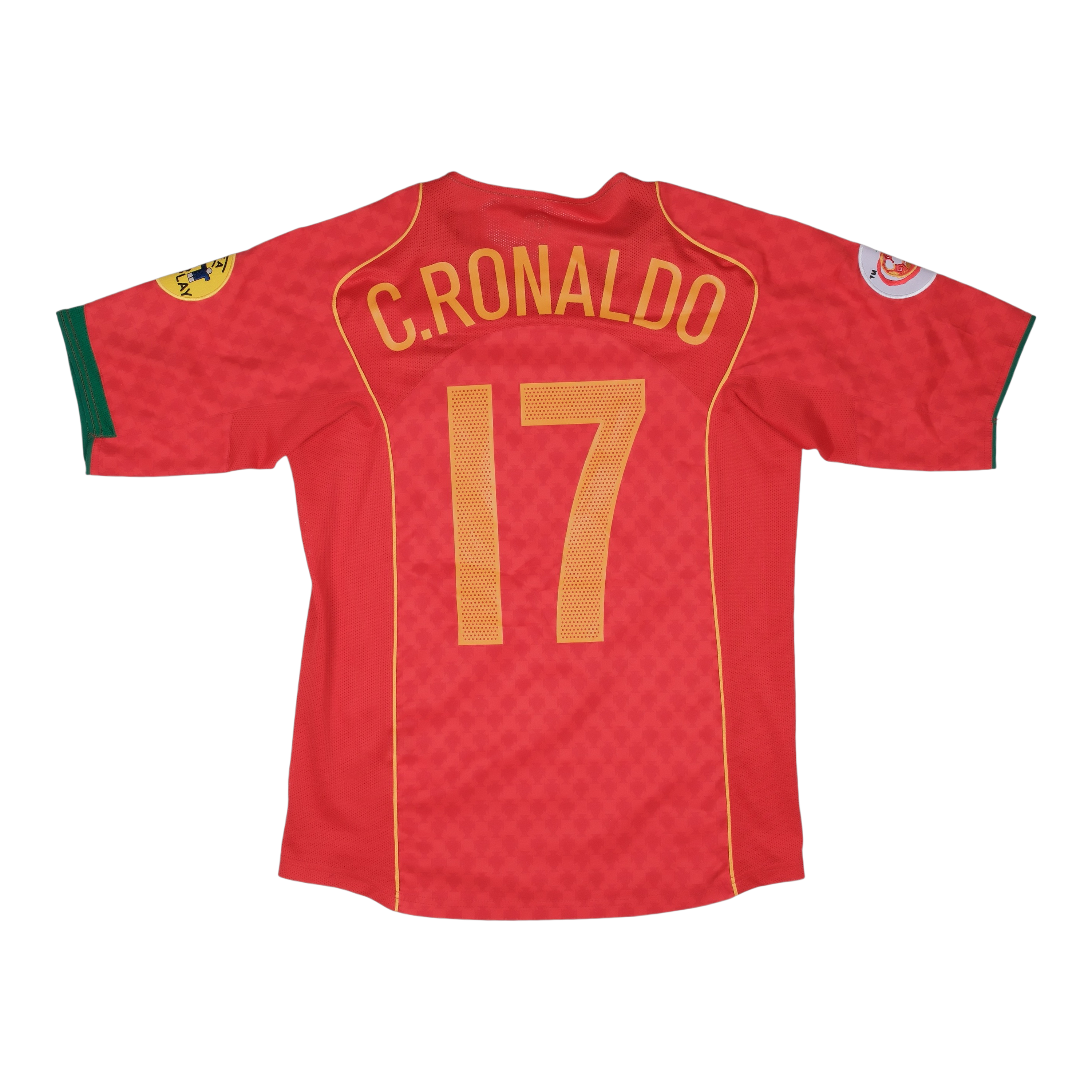 Portugal 2004-06 Home Shirt (#17 C.RONALDO)