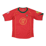 Portugal 2004-06 Home Shirt (#17 C.RONALDO)