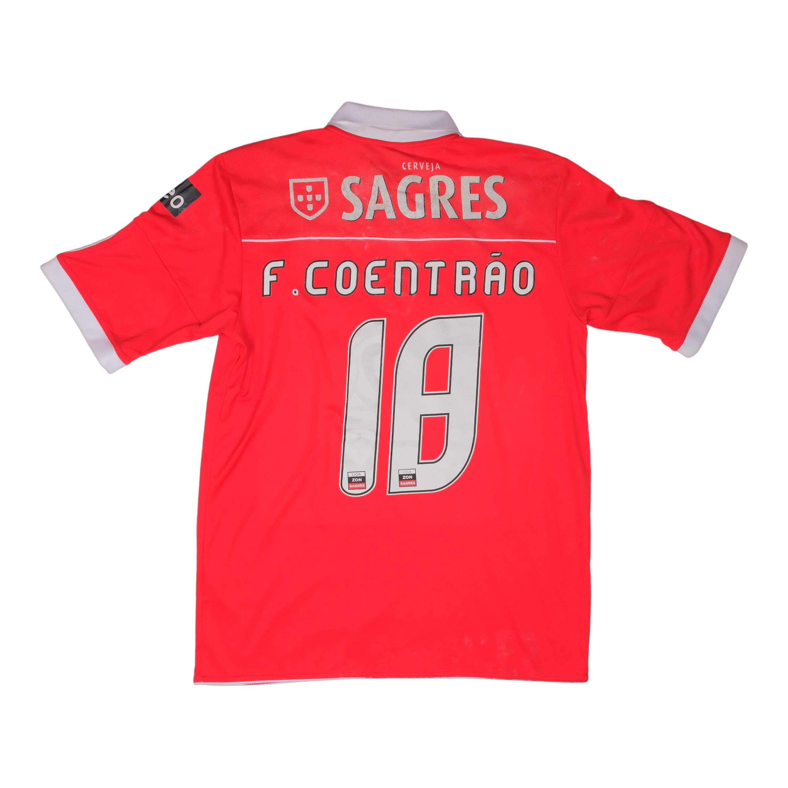 SL Benfica 2010-11 Home Shirt (#18 F.COENTRAO)